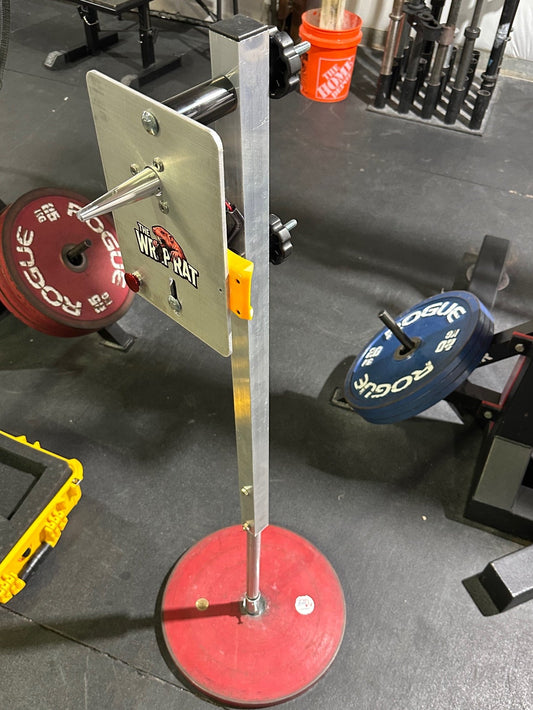Stand-alone knee wrap roller